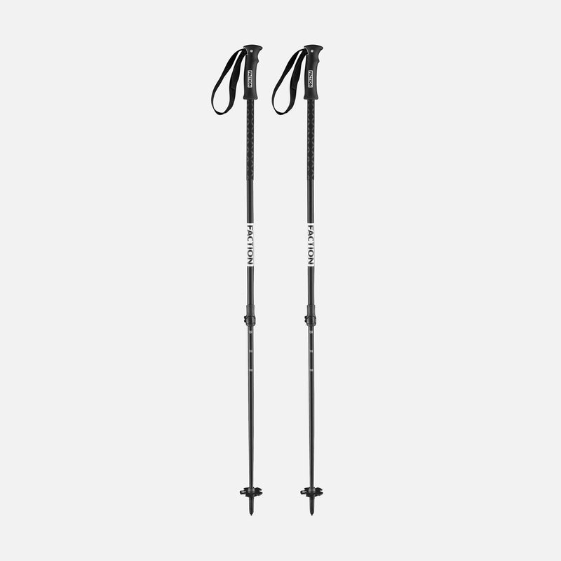 Black Faction Skis Agent telescopic poles