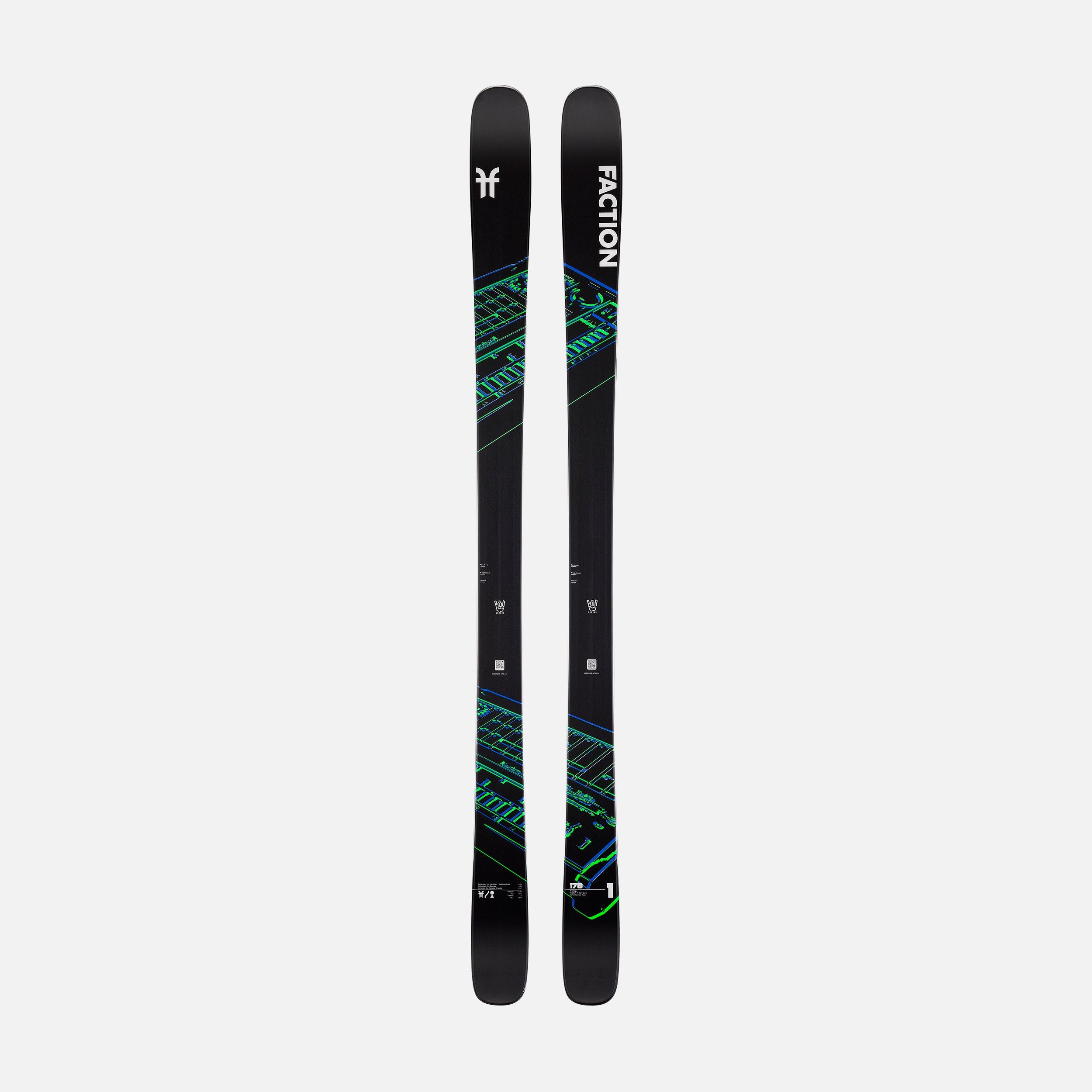 Faction Prodigy 1 | 2024 All-Mountain Twin-Tip Ski – Faction Skis CA