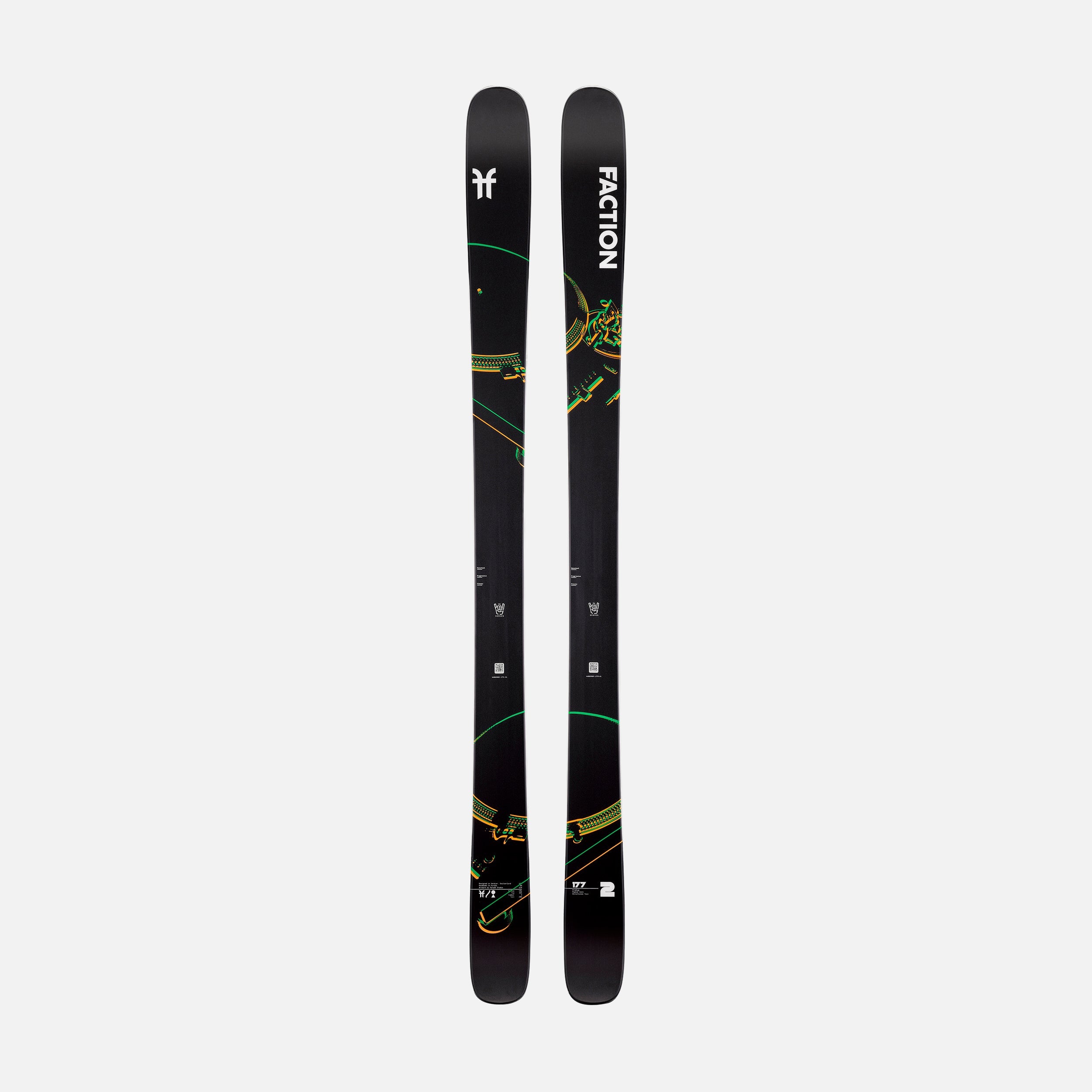 Faction Prodigy 2 | 2024 All-Mountain Twin-Tip Ski – Faction Skis CA