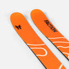 Faction Agent 3 orange free touring ski close up shot 2026