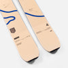 Faction Agent 4 beige free touring powder ski close up shot 2026