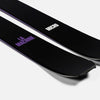 Close-up of Black and purple Faction La Machine 1 touring ski 