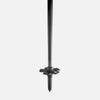Black Faction Skis Agent telescopic poles close-up of all-mountain basket