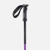 Purple Faction Skis Agent telescopic poles close-up of ergonomic touring grip