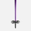 Purple Faction Skis Agent telescopic poles close-up of powder basket