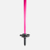 Pink Faction Skis Faction poles close-up of all-mountain basket
